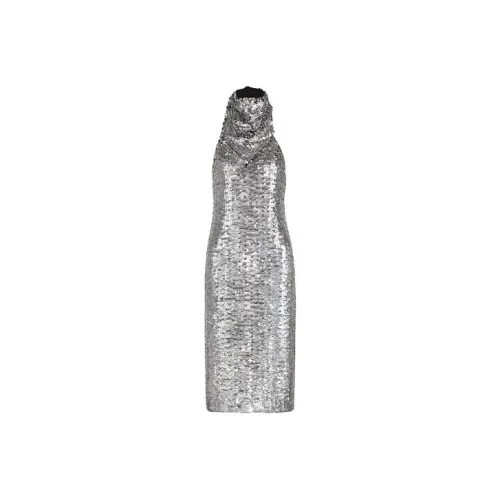 Bottega Veneta Sleeveless Dress Women's Silver