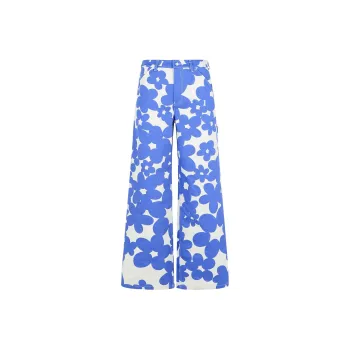 MARNI Graphic Printed Wide Leg Jeans