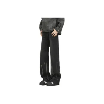 Lulifama Jeans Unisex Black