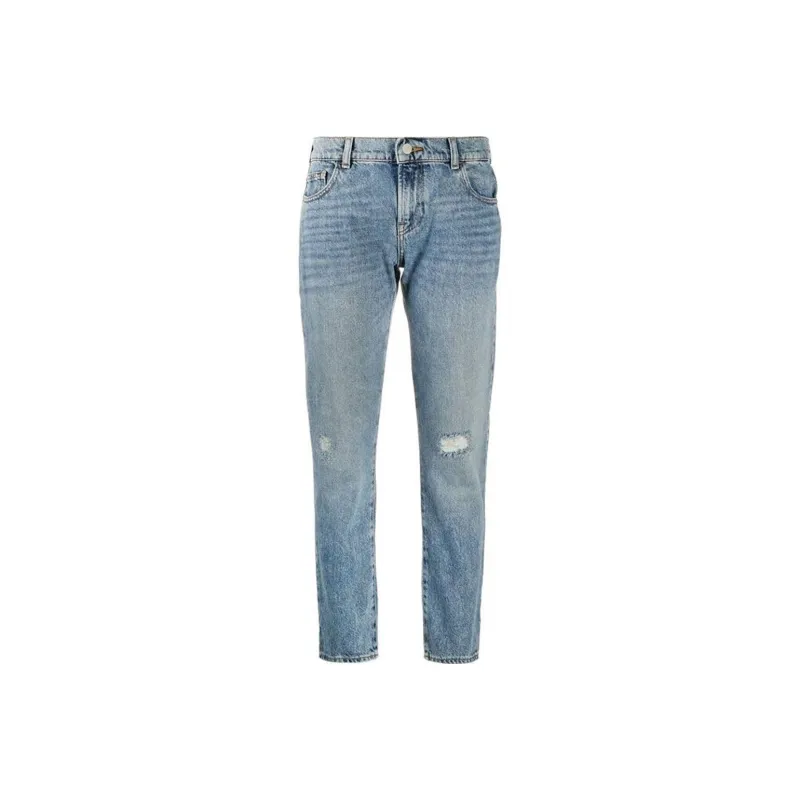 EMPORIO ARMANI FW22 Jeans Women's Blue-0