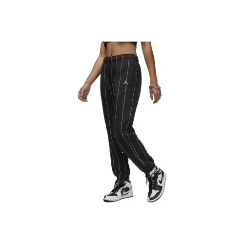 JORDAN Brooklyn Knitted Sweatpants Women's Black