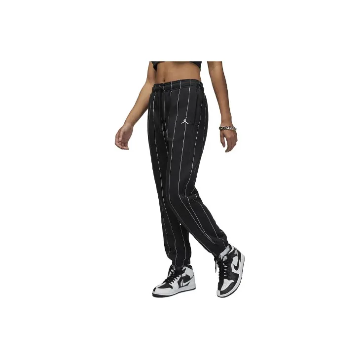 Jordan Brooklyn Knitted Sweatpants Women's Black-0
