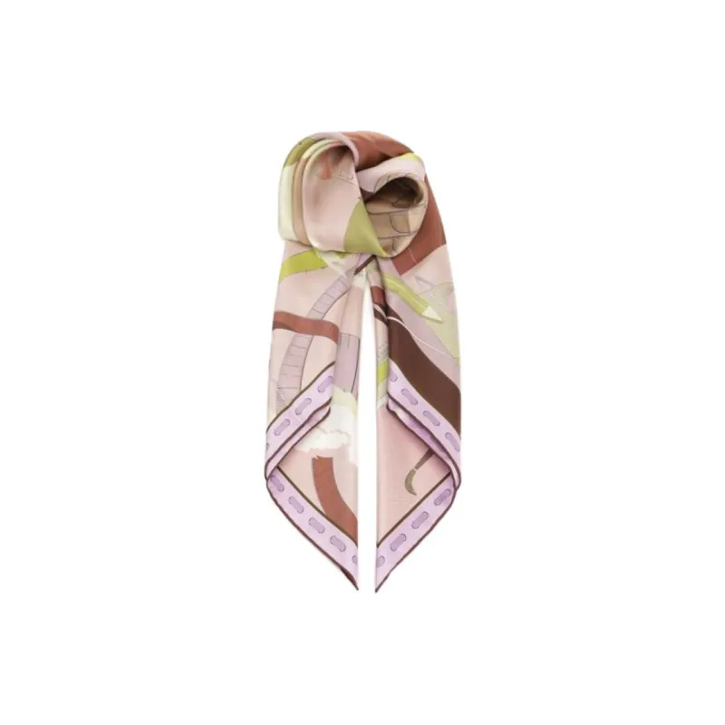 FENDI Peekaboo Printed Finished Edge Scarf-0