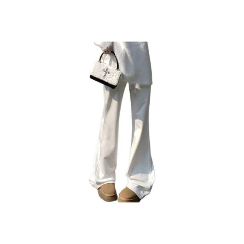 ZNZX Casual Pants Women's White-0