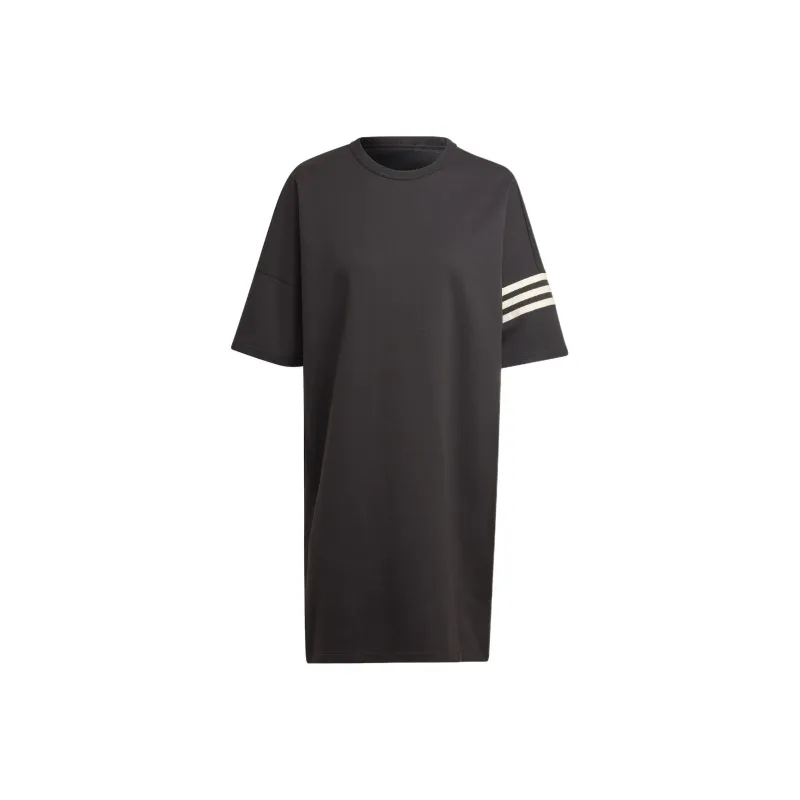 Adidas Originals Short Sleeved Dresses Women's Black-0