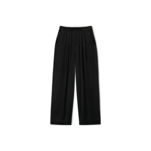 Alexander Wang Turned Down Elastic Waistband Trousers Black