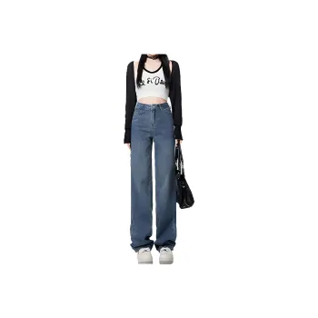 Concubine Zhu Jeans Women's Vintage Blue
