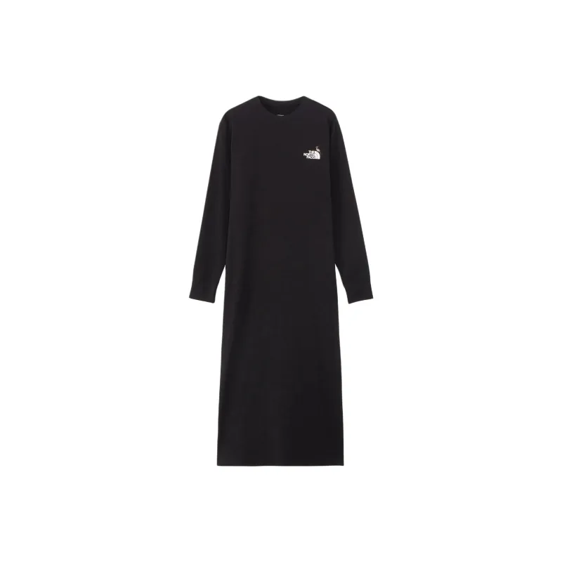 THE NORTH FACE Long Sleeved Dresses Women's Black-0