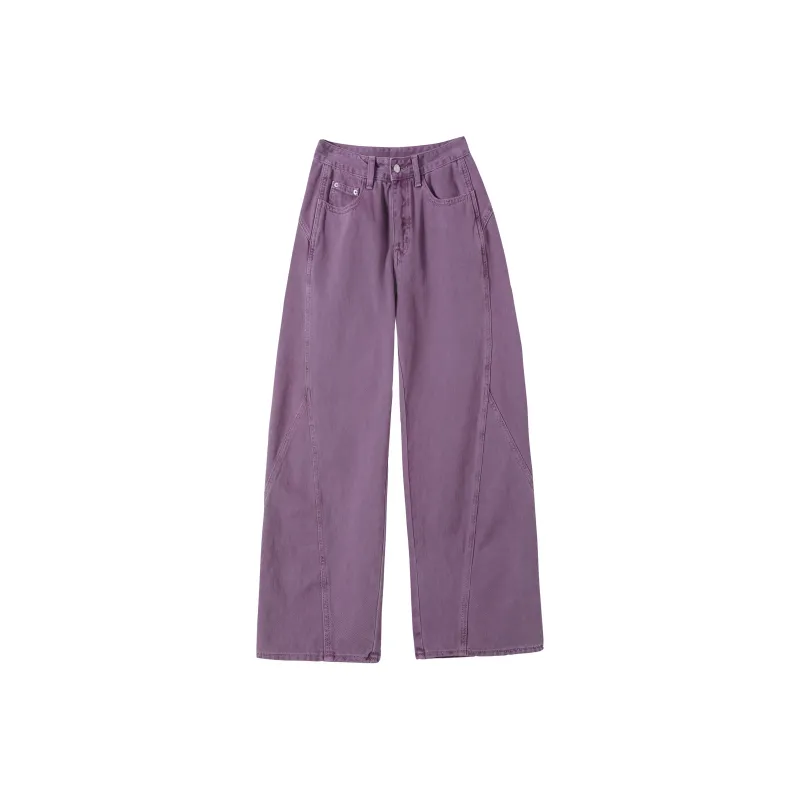 HTHK Jeans Women's Grape Purple-4