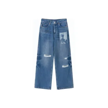 NO ONE ELSE Jeans Unisex Denim Blue