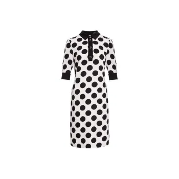 BESIONIA SS23 Short Sleeved Dresses Women's Black & White