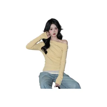 FOREVER 21 Regular T Shirt Women's Yellow