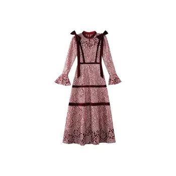 JINYE ORIENTAL Dress Women's Red