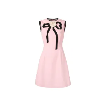 GUCCI Sleeveless Dresses Women's Pink