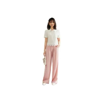 Love To Serve Casual Pants Women's Pink