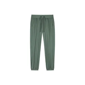 CHAOJIANTA Casual Pants Women's Pale Salt Green