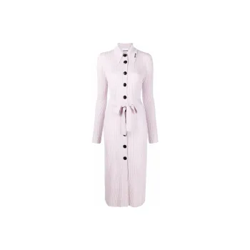 GANNI Long-Sleeved Dresses Women's Purple