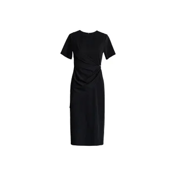 ROEYSHOUSE Short Sleeved Dresses Women's Black