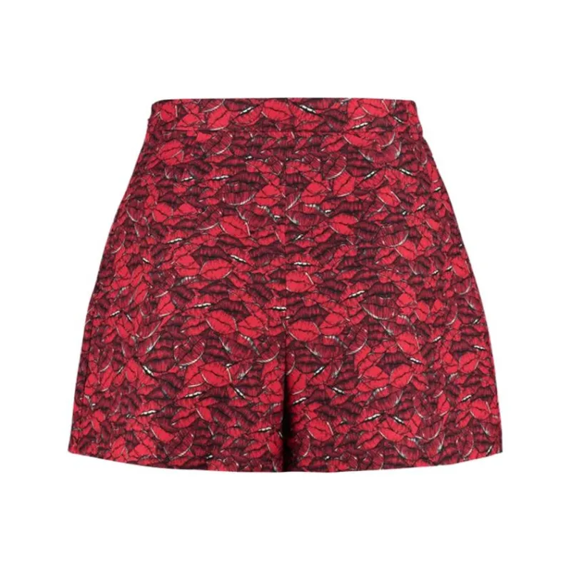 Valentino Casual Shorts Women's Red-0