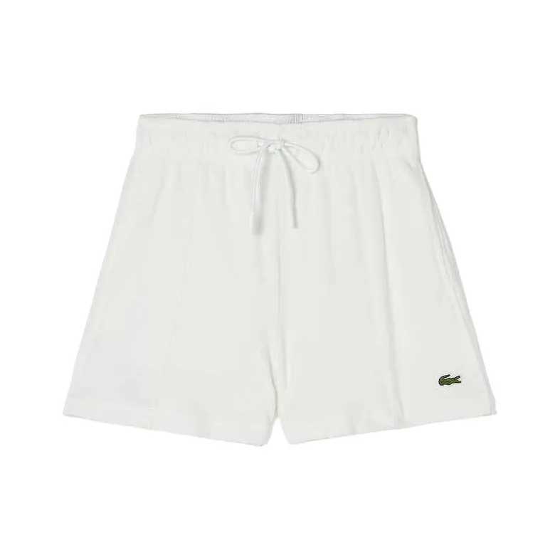 LACOSTE Casual Shorts Women's Ecru-0