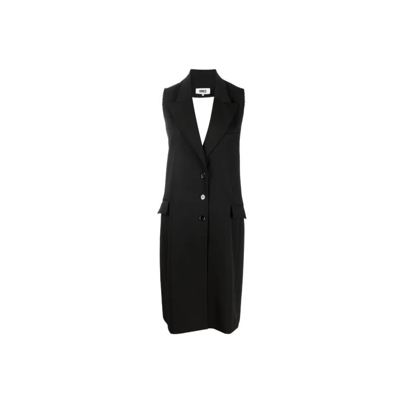 MM6 Maison Margiela Button Blazer Dress-0
