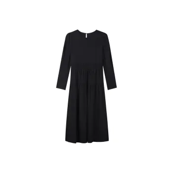 THE SEA LIFE Long Sleeved Dress Women's Black Mage