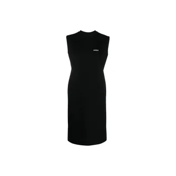 Vetements Sleeveless Dresses Women's Black