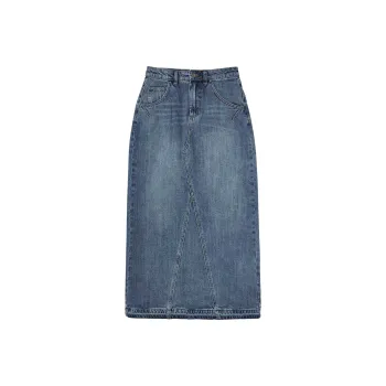 FPA UDER BY FPA Regional Series Denim Long Skirts Women's Blue