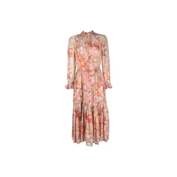 Zimmermann Kaleidoscope Floral-print Midi Dress