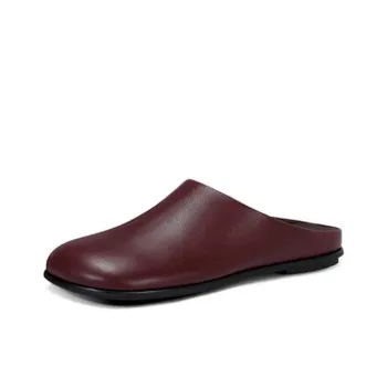 JESSICA SOPHIA Rubber Sole Abrasion Resistant Slip Resistant Closed Toe Slippers Women's