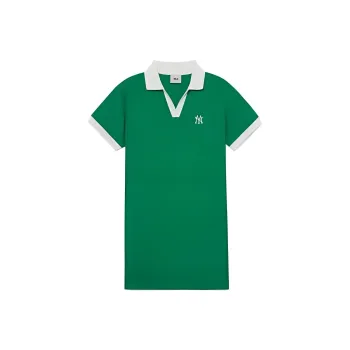 MLB Short Sleeved Dresses Women's Green