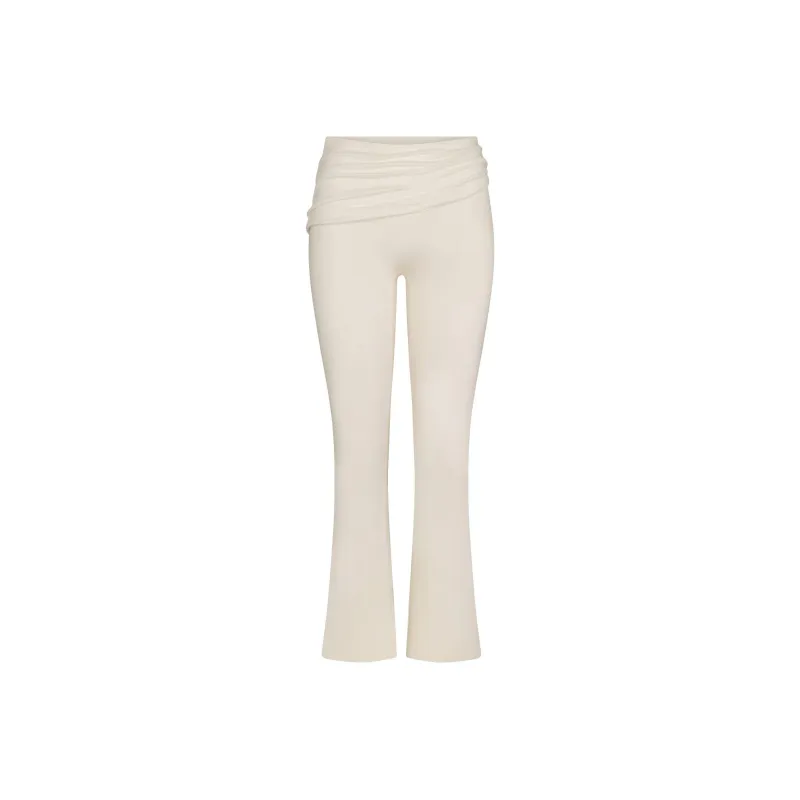 SKIMS SS25 SKIMS CLOUD Collection FOLDOVER PANT Casual Pants Women's ECRU/Natural-0