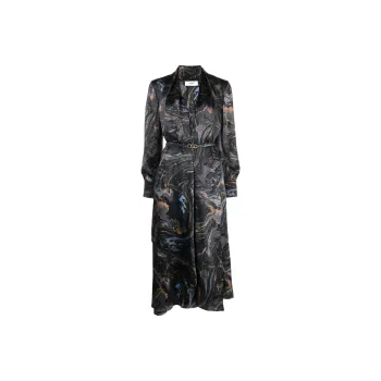 FENDI FW21 Long Sleeved Dresses Women's Black