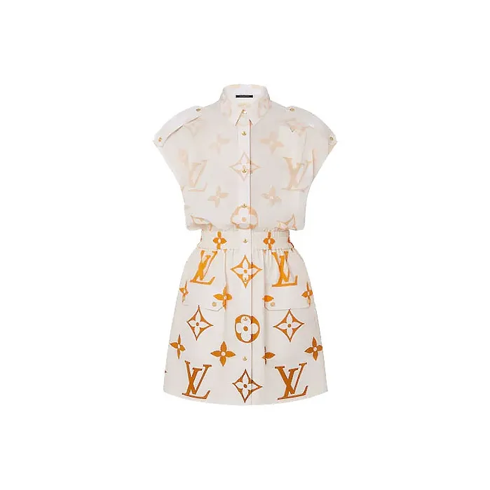 LOUIS VUITTON SS21 Dress Women's White-0