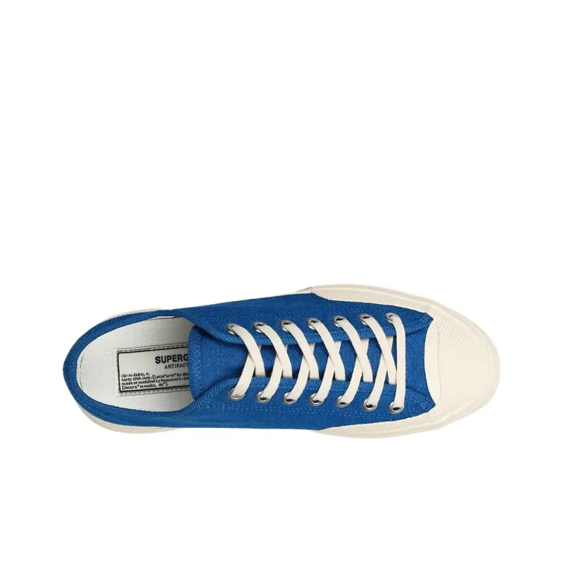 SUPERGA Artifact Abrasion Resistant Low Top Skateboard Shoes Unisex Blue-3
