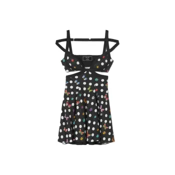VERSACE X Dua Lipa Printed Midi Dress