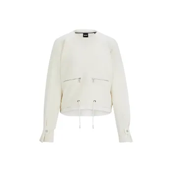HUGO BOSS Faux pocket Crew neck Sweatshirt