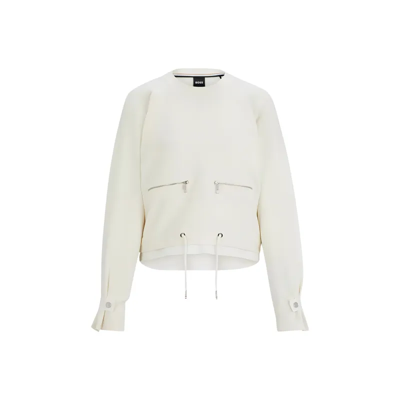 HUGO BOSS Faux pocket Crew neck Sweatshirt-0