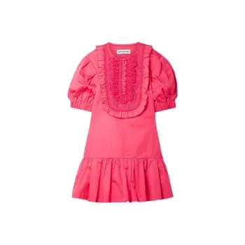 Self-portrait Short-Sleeved Dresses Women's Red