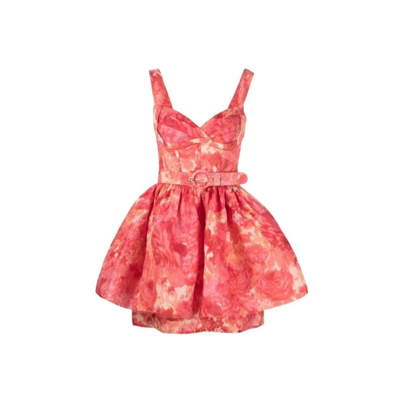 Zimmermann SS23 Sleeveless Dress Women's Red-0