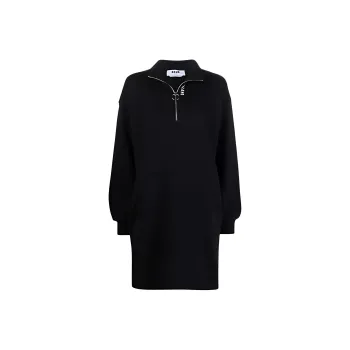 MSGM Long Sleeved Dresses Women's Black
