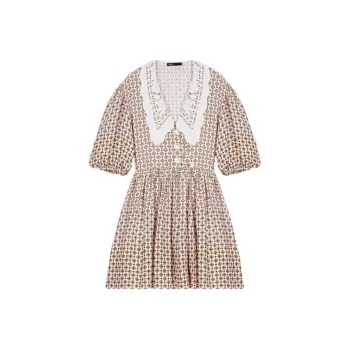 Maje Short Sleeved Dresses Women's Multicolor