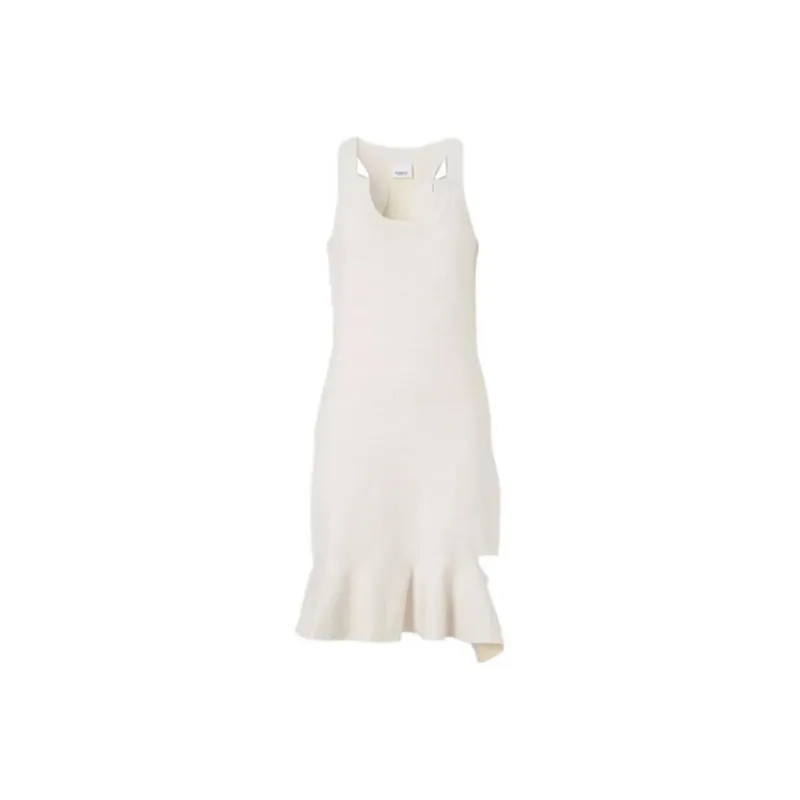 Burberry FW22 Sleeveless Dress Women's White-0