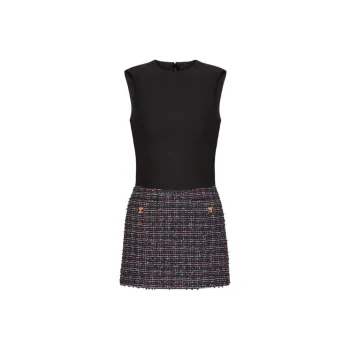 Valentino FW22 Sleeveless Dress Women's Black