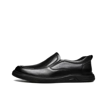 HAPPY DINO Men's Casual Shoes Men Low Top Black