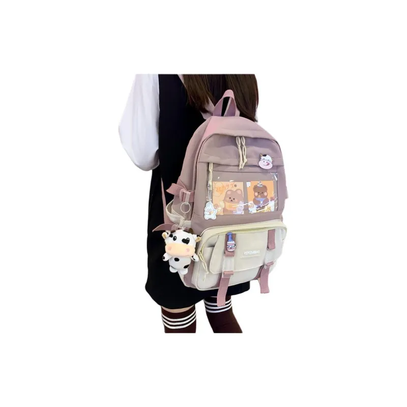 CARTELO Nylon Backpack Regular Women's Multicolor-1