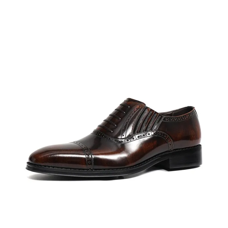Bansley Dress Shoes Men Low Top-9