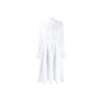 Valentino Long-Sleeved Dresses Women's White