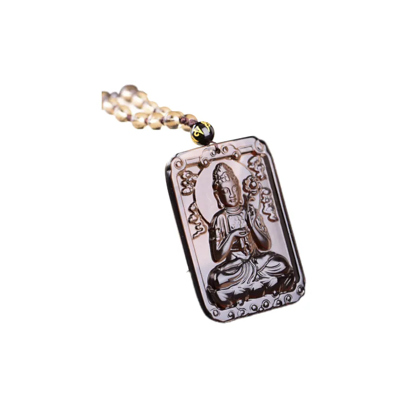 Liu Jinfu Obsidian Jade Necklaces Unisex-9
