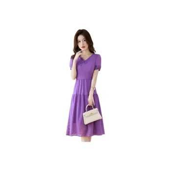 Mylan SS24 Short Sleeved Dresses Women's Purple